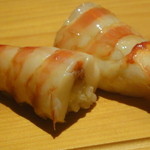 鮨匠なか川 - 天然車海老②・・・大将が置き換え（ｗｗｗｗｗ