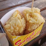 夏限定の甘 いとうもろこしの天ぷら 嶽きみ天ぷら By Kzsg01 道の駅 いかりがせき 津軽関の庄 碇ケ関 その他 食べログ