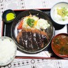 Kadoya - みそかつ定食 上 1,400円 + ごはん大盛り 40円 ＝ 1,440円（以下 税込）。　　　　　2020.08.13