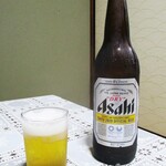 Kadoya - Asahi SUPER DRY 瓶ビール 大瓶 600円（税込）。　　　　　2020.08.13