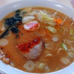 山王一丁目食堂 - 味噌ラーメン 530円