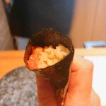 鮨 浩也 - トロたくの手巻き