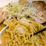 麺　藏藏 - 例によって麺を上に