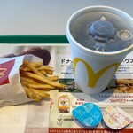 マクドナルド - マックフライポテトSとプレミアムアイスコーヒーM