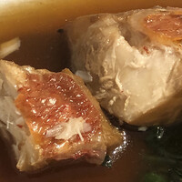 和食日和 おさけと 神保町 - 金目鯛の煮つけ　アップ
