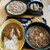 ゆで太郎 - 2020年8月。日替りのミニカツカレーセット600円とミニカツ丼セット700円。