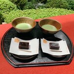 京都大原三千院 - お茶席