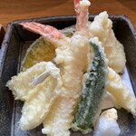 蕎麦と日本料理　驚　KYO - 天ぷらのアップ