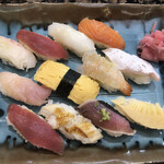 Daimatsusushi - 1.5人前は12貫で1000円ぽっきり