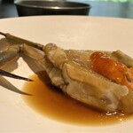 イチリン ハナレ - 『渡り蟹』三種類の紹興酒に漬け込んだ味わいは、もう何とも言えない美味しい逸品です♪