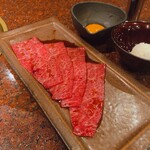 焼肉うしごろ - ♦︎おかわり　ザブトンのすき焼き　¥3,300