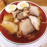 Tenjin Soba - ダブル、玉子入りです。（2020.8 byジプシーくん）