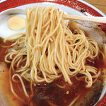 天神そば - 麺のアップです。（2020.8 byジプシーくん）