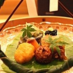 日本料理　百屋 - 6月の茅の輪前菜（八寸）
