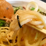 会津ラーメン 和 - 太麺カタメ