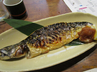 大形屋 - 焼き魚（サバ文化干し）