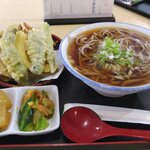 手打ちそば 平丸 - 天ぷらそば　1050円