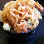 渥美の丼屋 まるみ - かきあげドーン！