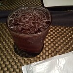 地魚 さとう - ローズヒップとラズベリー梅酒 ジンジャー割り