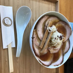 自家製麺と定食 弦乃月 - 