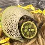 Japanese Soba Noodles 蔦 - ハスイモにシークワーサー