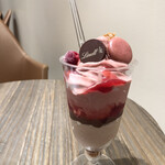 リンツ ショコラ ブティック＆カフェ - 去年のパフェ