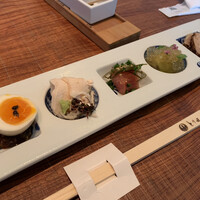 とり田 博多本店 - 前菜。