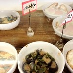 おふくろ亭 - ナスの味噌炒め１００円