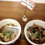 おふくろ亭 - シメジ エリンギ オイスターソース炒め１００円