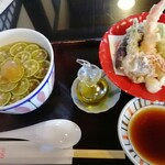 やま竹 - 　すだち冷やかけ蕎麦　天ぷら付き　2290円　