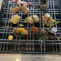 鉄板焼き 七里ガ浜 - 前菜プレート