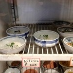 おふくろ亭 - シラスおろし、ナメコおろし 各１００円