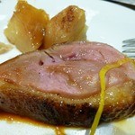 俺のフレンチ - 鴨。ぶ厚いーーーーー。