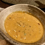 まさら庵TAKUMI - エビのココナッツマイルドカリー
      ココナッツがそこまで強くなくてマイルドでした。