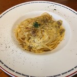 セカンドハウス - たまごとチーズとベーコンのスパゲッティーカルボナーラのランチセット