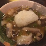 赤ひょうたん - たこわさには大根おろし