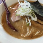 栗林 - 鶏そば（塩・アップ）