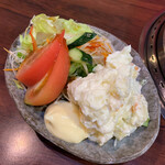 Wagyuu Yakiniku Unou - ポテトサラダ(ハーフ)