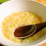 うなぎ亭 友栄 - 子供用にサービスしてくれた「スッポン雑炊」