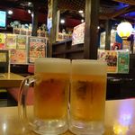 Izakayaikunaraorenchikoikichijoujiten - 冷え冷えビール