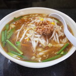 万福 - 料理写真:味噌ラーメン550円