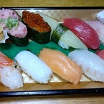 金沢まいもん寿司 - 琴路1830円（税別）