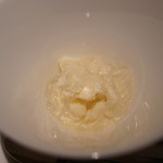 SIO syuji hijikuro - アスパラのアイス、カルダモン味のゼリー