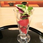 まき村 - パフェ風サラダ