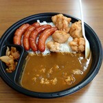 Kokoichibanya - ソーセージカレー フライドチキン＆ツナトッピング