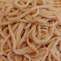 自家製粉石臼挽きうどん 青空blue 本店 - 自家製粉粗挽きざるうどん
