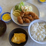 入船食堂 - カキフライ定食　1100円