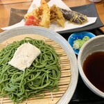 Tempura Sakusaku - ランチ限定日替わり天蕎麦 680円
                        （限定10食）