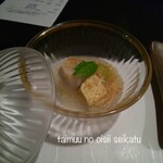 北璃宮 - 里芋と湯葉の蟹餡かけ