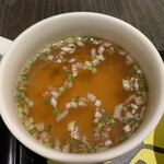 陳建一 麻婆豆腐店 - スープも味よい